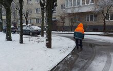 Фото 28: Впродовж дня снігоприбиральна техніка працюватиме в робочому режимі