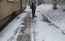 Фото 64: Впродовж дня снігоприбиральна техніка працюватиме в робочому режимі