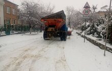 Фото 89: Впродовж дня снігоприбиральна техніка працюватиме в робочому режимі