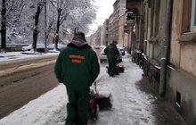 Фото 111: Минулої ночі в місті працювало 95 одиниць техніки, для посипання доріг використано 492 м3 піскосуміші