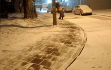 Фото 61: Комунальні служби працюють у посиленому режимі, задля прибирання міста від снігу
