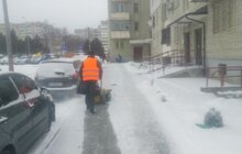 Фото 96: Комунальні служби працюють у посиленому режимі, задля прибирання міста від снігу