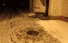 Фото 61: Для посипання доріг від ожеледиці минулої доби використано 513 м3 піскосуміші та 212 м3 солі