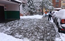 Фото 30: Комунальна техніка і двірники працюють на вулицях міста