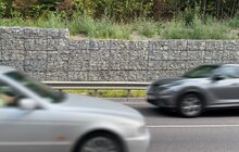 Фото 5: Уже на 85% облаштовано підпірну стінку на межі Львова і Винник