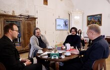 Фото 1: Мер Львова зустрівся генеральним директором Українського Червоного Хреста: обговорили співпрацю у соціальній та медичній сфері