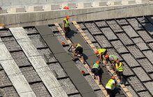 Фото 3: На шляхопроводі на Рясне розпочали бетонування одного з ключових елементів споруди