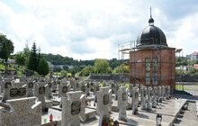 Фото 1: В музеї «Личаківський цвинтар» розпочали ремонт каплиці, в якій похований Євген Петрушевич