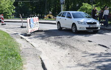 Фото 1: На вул. Винниченка у Львові проведуть суцільне асфальтування: з 8 травня вулицю перекриють для руху транспорту