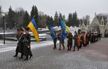 Фото 1: Сьогодні на Личаківському кладовищі відбулися похорони 2 львів’ян-учасників АТО