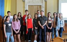 Фото 1: Стажувальники Львівської міської ради провели захід з профорієнтації для школярів