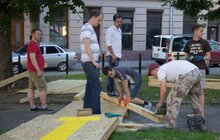 Фото 1: На «Майстерні міста» представили інфраструктуру для незрячих