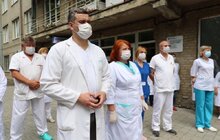 Фото 14: Медики 8-ї міської лікарні Львова поспілкувались з міністром охорони здоров’я України