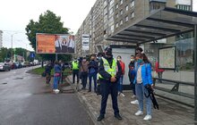 Фото 7: Перевізників пасажирського транспорту перевіряють на дотримання карантинних обмежень