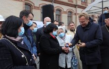 Фото 7: У Львові заклали капсулу під будівництво нової лікарні Медичного центру Святої Параскеви