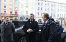 Фото 1: Прем’єр-міністр Хорватії залишив запис у Книзі почесних гостей Львова