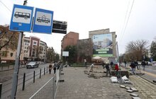 Фото 6: На перехресті вулиць Генерала Чупринки та Степана Бандери почали облаштовувати транспортний хаб (відео)