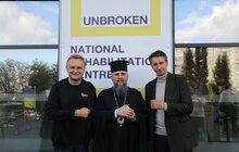 Фото 10: Митрополит Епіфаній відвідав поранених українців у лікарні святого Пантелеймона у Львові