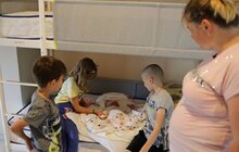 Фото 9: У Центрі «Незламні матусі» оселилась нова мешканка: новонароджена дівчинка Даринка