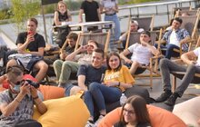 Фото 16: Мер Львова дав інтерв`ю Джеральду Естраді на «Молодвіжі»
