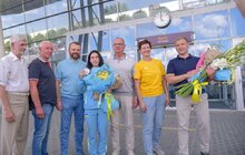 Фото 20: У Львові зустріли срібну призерку Олімпійських ігор Олену Старікову