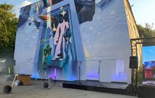 Фото 7: На стіні компресорної станції у Львові відкрили мурал