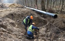 Фото 3: Реконструкція каналізації у Брюховичах: 300 метрів нових труб замість аварійних