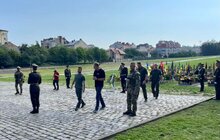 Фото 2: Міський голова Андрій Садовий та Президент Володимир Зеленський у Львові вшанували пам'ять загиблих Захисників України