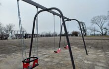Фото 2: У парку Високий замок встановили гойдалки та висадили 127 дерев