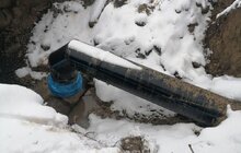 Фото 16: На проспекті Червоної Калини замінили аварійну ділянку магістрального водопроводу: роботи тривали близько 2 місяців