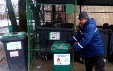 Фото 4: Львівспецкомунтранс встановив додаткові баки для збору бляшанок через великий запит від волонтерів