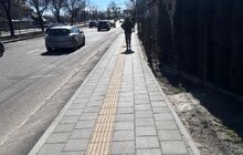 Фото 5: Доступний тротуар і зупинка громадського транспорту: на вулиці Сяйво завершили ремонтні роботи