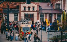 Фото 4: Як у Львові відзначили 132-річчя електричного трамвая