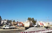 Фото 4: Реконструкція пл. Двірцевої: 70% інженерних мереж вже замінені