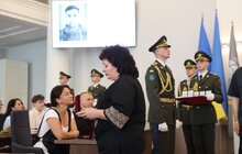 Фото 3: До Дня Конституції у Львові 35 військових посмертно нагородили «Почесним знаком святого Юрія» (фото)