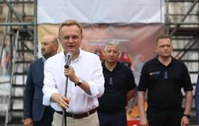Фото 11: Мер Львова привітав учасників змагань «Найсильніший пожежний-рятувальник»