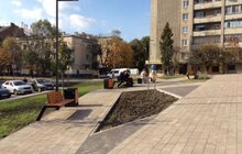 Фото 4: На вул. Генерала Чупринки облаштували новий громадський простір