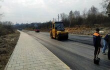Фото 5: Ремонт вул. Миколайчука триває: підрядник проводить асфальтування