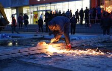 Фото 3: У Львові демонтували незаконно встановлену тимчасову споруду на пр. Чорновола, 57