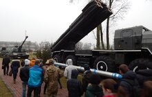 Фото 2: З нагоди Дня Соборності України, для 50 хлопців провели екскурсію Академією сухопутних військ ім. гетьмана Петра Сагайдачного