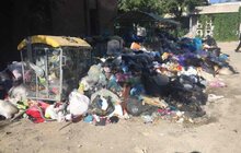 Фото 1: У місті на кінець дня переповненими є 32 майданчики у 4 районах 