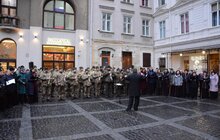 Фото 3: У Гарнізонному храмі святих апостолів Петра і Павла відбувся вечір пам’яті з нагоди 100-річчя бою під Крутами