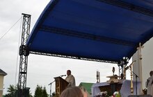 Фото 28: Сьогодні на парафії св. Папи Івана Павла ІІ освятили пам’ятник на його честь