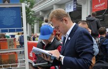 Фото 5: «Сьогодні у війні перемагає не лише зброя – у ній перемагає й інтелект», – А. Садовий на відкритті Форуму видавців