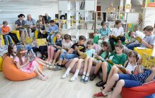 Фото 1: Презентація комікса «Таємниці львівського годинникаря» до Дня міста