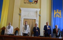 Фото 1: Урочиста сесію з нагоди Дня міста Львова