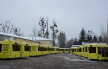 Фото 3: ЛК «АТП-1» отримало перших 5 Електронів: загалом підприємство вже отримало 83 великих низькопідлогових автобусів