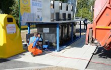 Фото 7: У Львові на вул. Ранковій встановили підземний контейнерний майданчик для збору ТПВ
