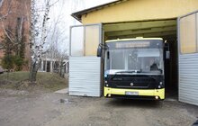 Фото 16: Комунальне АТП № 1 дезінфікує всі автобуси, які виходять на маршрути