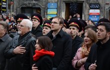 Фото 8: У Львові спільно заспівали «Ще не вмерла України і слава, і воля…» у День першого публічного виконання Гімну